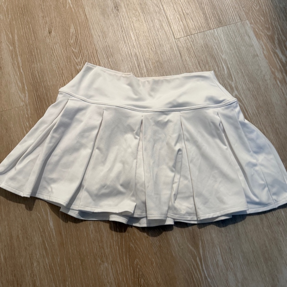 White Tennis Skirt